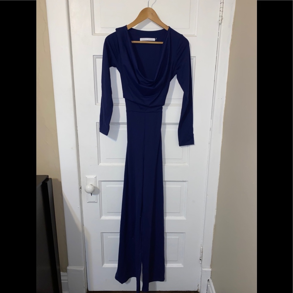 Susana Monaco Jumpsuit (Blue) small
